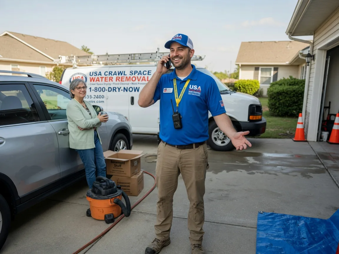 Crawl Space Water Removal Pollocksville, NC FAQs
